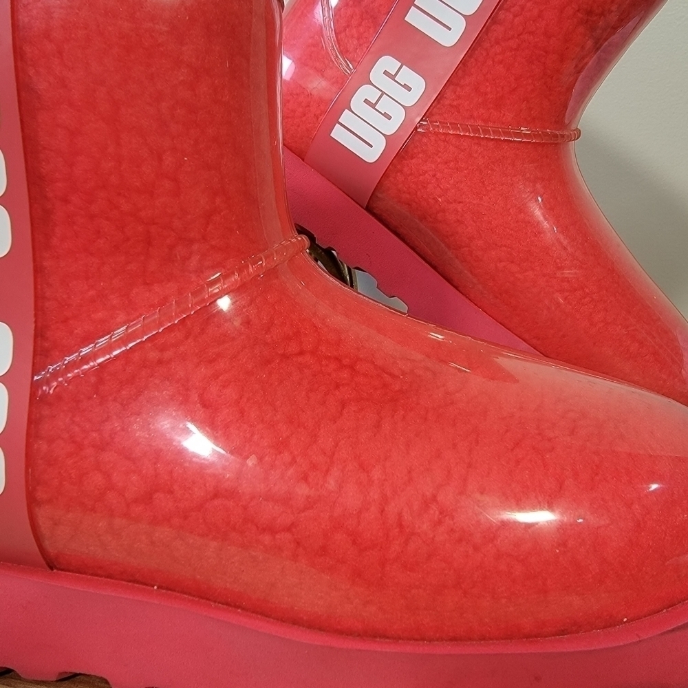 UGG Women's Classic Mini Clear Boot in Pink - Picture 7 of 15